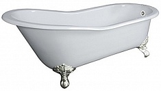 Magliezza Чугунная ванна Gracia 170x76 (ножки хром)